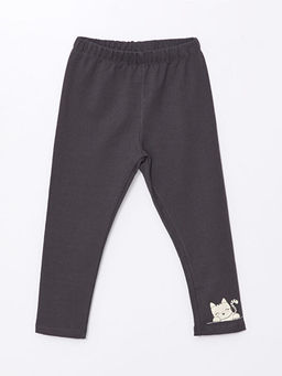 Beli Lastikli Bask?l? K?z Bebek Tayt 2li - Waikiki фото 2