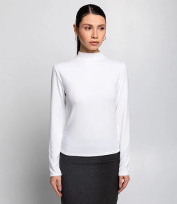 Водолазка #КТ801 (10), молочный