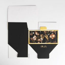 Коробка подарочная новогодняя складная «Present», 22 х 15 х 10 см, Новый год