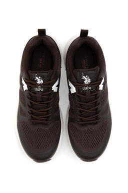 Erkek Koyu Kahverengi Spor Ayakkab_