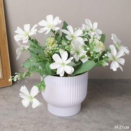 Цветочная композиция Цветы 21 см / KL-03 /уп 144/