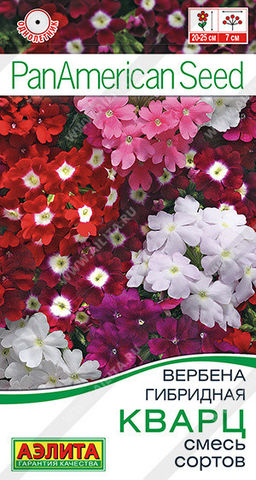 1312A Вербена Кварц, смесь сортов 7шт