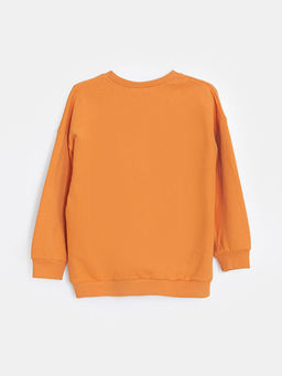 Bisiklet Yaka Mickey Mouse Bask?l? Erkek Bebek Sweatshirt - Waikiki фото 2