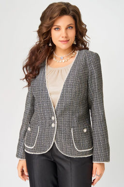 Костюм FITA 4122 черно-бежевый