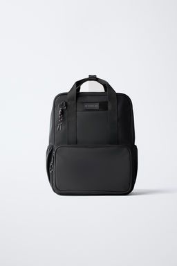 RUBBERISED SCHOOL BACKPACK