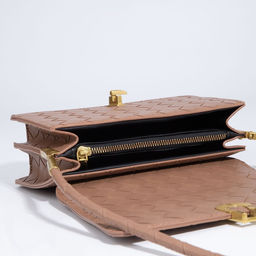 Сумка-мессенджер на клапане, цвет коричневый - Simaland фото 6