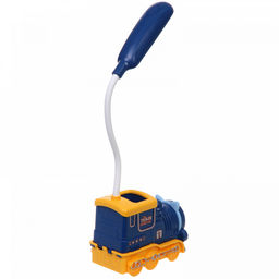 Цена за 2 шт. Настольная лампа "Sweet - Паровоз" LED 10*5*21 см, USB 5v 3w, Синий/желтый