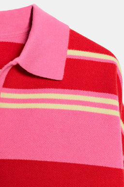 STRIPED KNIT POLO - Zara фото 10