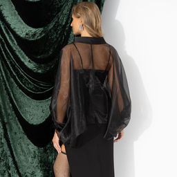 Болеро с объемным декором, Танец тени (шик) - Charutti фото 5