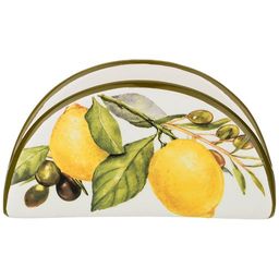 САЛФЕТНИЦА AGNESS ЛЕМОН ТРИ 13,5*4*7 СМ