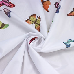 Штора для ванной Доляна «Бабочки», 180×180 см