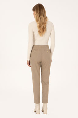 Kad_n Camel Kanvas Pantolon