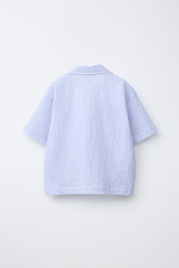 CAMISA TEXTURA RAYAS PENN  / Azul claro - Zara фото 2