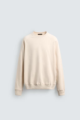 SUDADERA CREWNECK LAVADA / Crudo - Zara фото 6