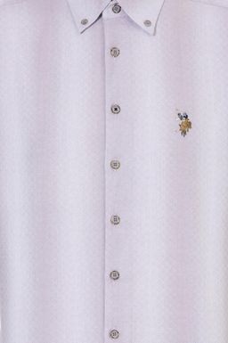 U. S. Polo Assn Мужская серая рубашка с длинным рукавом - U.s. polo assn фото 6