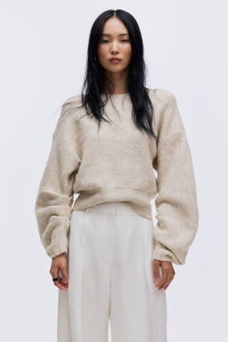 Jersey oversize con escote barco - H&m фото 5