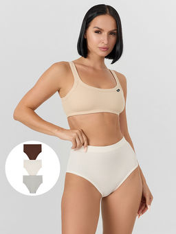 Трусы макси женские в наборе,3 шт