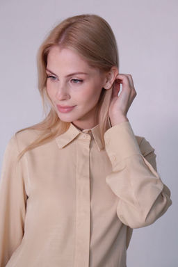 Рубашка с супатной застёжкой свободного силуэта - Martichelli фото 42