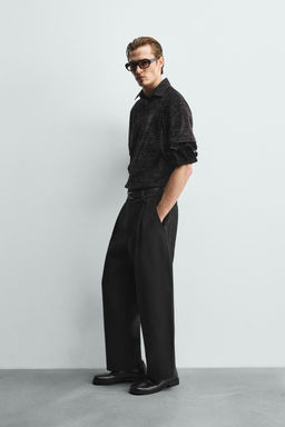 WASHED TEXTURED T-SHIRT - Zara фото 4