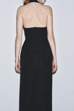 ZW COLLECTION LIMITED EDITION HALTER DRESS - Zara фото 3