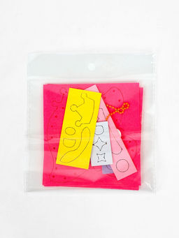 Набор для создания игрушки из фетра "Сладкая компания", набор 6 шт.