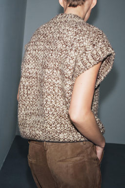 THICK KNIT VEST - Zara фото 2