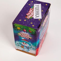 УЦЕНКА Набор для творчества Делаем новогоднюю гелевую свечу, снеговик