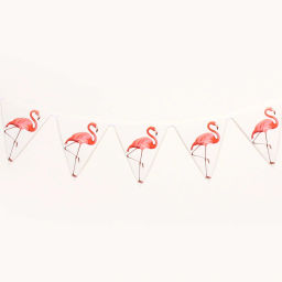 Растяжка "Фламинго" 20 x16.5 см, 8 флажков
