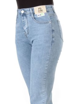 2351 BLUE Джинсы женские AMG JEANS (95% хлопок, 5% эластан)