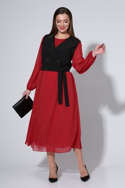 Костюм Liona Style 813 красный  фото 4