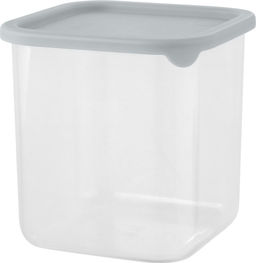 Цена за 2 шт. Банка для сыпучих продуктов Sugar&Spice Vanilla квадратная 0,8л, с гибкой крышкой трюфельSE168410025