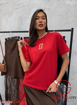 Футболка женская из хлопка