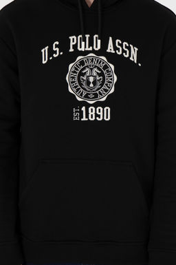 Мужской черный свитшот Неожиданная скидка в корзине - U.s. polo assn фото 6