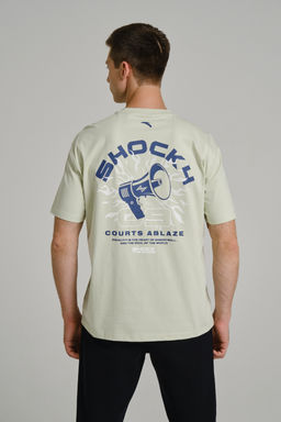 Футболка Светло-зеленый SHOCK 4 SS Tee - Anta фото 4