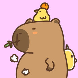 Картина по номерам на подрамнике Draw Me! Capybara and ducks, (20*20 см)