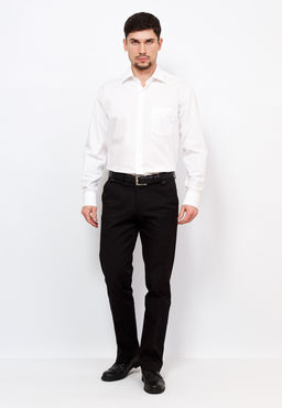 Сорочка мужская длинный рукав GREG Gb100/311/WHITE