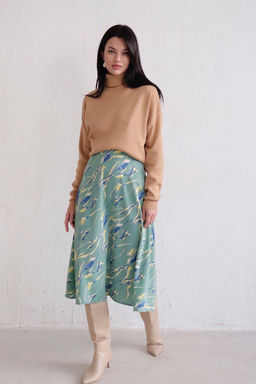 Юбка А-силуэта с принтом - Martichelli фото 67