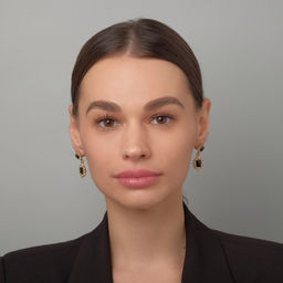 Серьги со стразами Ажур дуэт, цвет чёрный в золоте - Queen fair фото 2