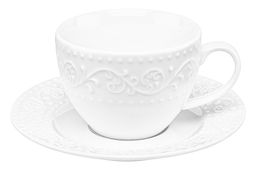 Чайн. пара 2 пр. 250 мл Ажур NEW BONE CHINA - Elan gallery фото 6