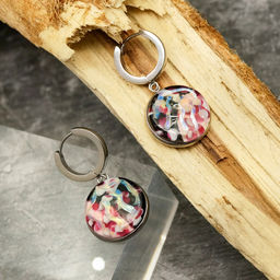 Серьги из муранского стекла