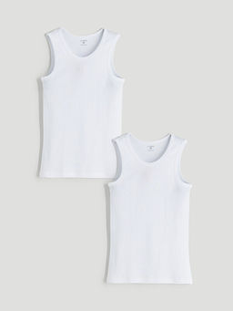 U Yaka Penye Erkek Atlet 2li - Waikiki фото 4