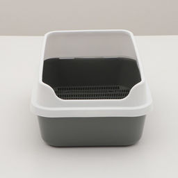 Туалет Сима Люкс с сеткой и боротм 30 х 39 х 19 см, серый - Simaland фото 2