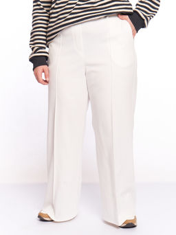 Брюки со стрелками BB23206WHT04