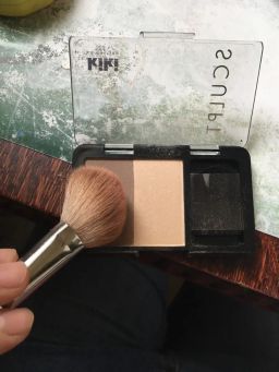 KIKI Контурные румяна для лица CONTOUR 702, персиковый  фото 3