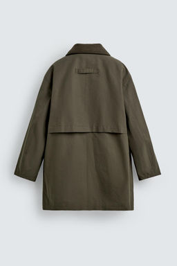 TECHNICAL PARKA WITH CONTRAST COLLAR AARON LEVINE X ZARA  фото 7