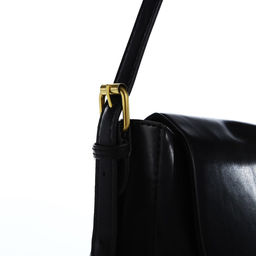 Сумка-мессенджер на клапане, цвет чёрный - Simaland фото 5