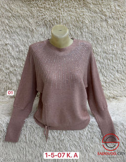 Свитер женский со стразами - Bruno фото 3