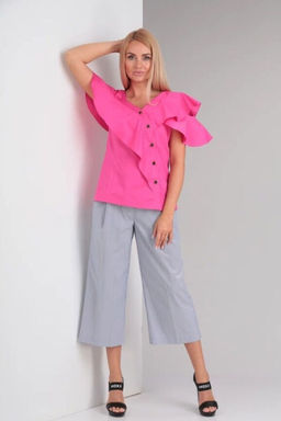 Костюм Gamma & Gracia 568 розвый серый  фото 3