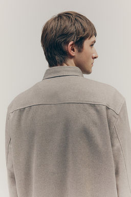 Sobrecamisa de fieltro Regular Fit - H&m фото 5