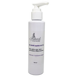 Гель-уход для тела шёлковое обёртывание (несмываемое) GEL MASK peptide silk 10% Код 1913 - объем 400 мл